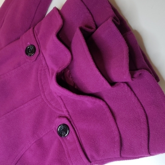 3/$30 DOLLHOUSE Pea Coat Ruffle Back - Picture 6 of 7